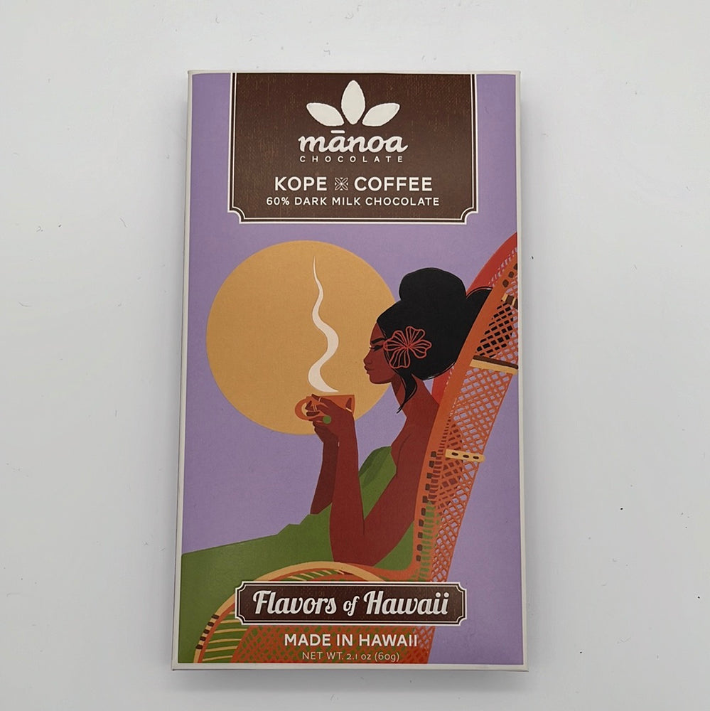 Manoa Flavors of Hawaii Chocolate