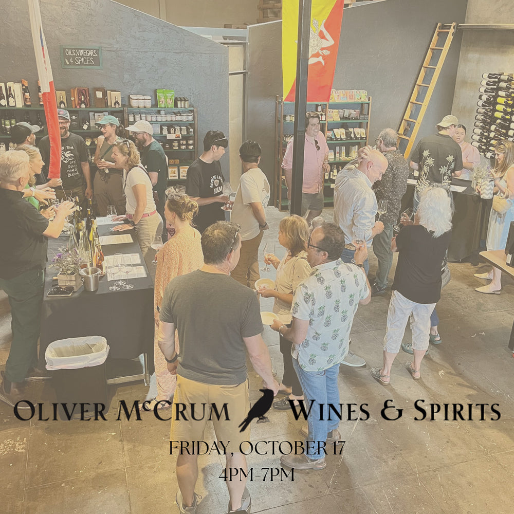 October 17 | OLIVER MCCRUM | Exclusive Wine Tasting Event!