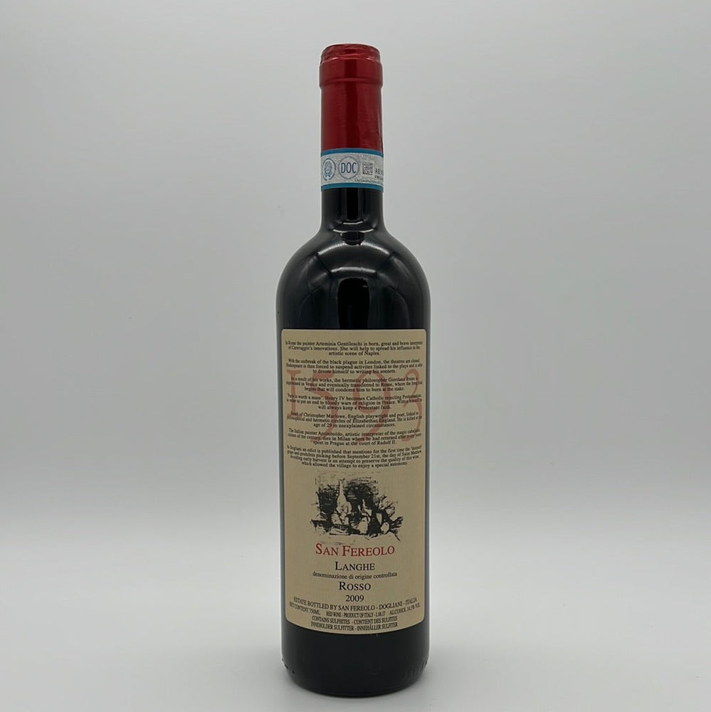 San Fereolo '1593' Langhe Rosso 2009
